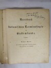 Bischoff, Gottlieb Wilhelm, Handbuch der Botanischen Terminologie und Systemkunde 1-2, 1833