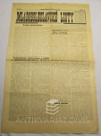 kolektiv, autorů, Svobodné slovo: Ústřední orgán čs. strany národně socialistické ročník III. číslo 294, Zasáhne nyní J.V. Stalin?, 1947