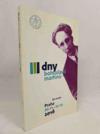 kolektiv, autorů, Dny Bohuslava Martinů 22. ročník, 2017