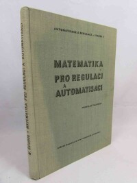 Šalamon, Miroslav, Matematika pro regulaci a automatizaci, 1957