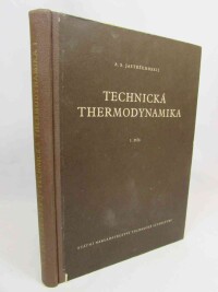 Jastržembskij, A. S., Technická thermodynamika I, 1954