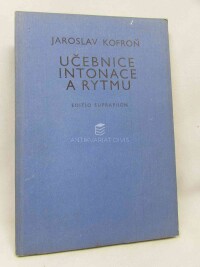 Kofroň, Jaroslav, Učebnice intonace a rytmu, 1981