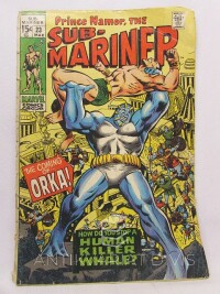 Marvel, Comics Group, Prince Namor, The Sub-Mariner Vol. 1, No. 23: The Coming of... Orka! , 1969