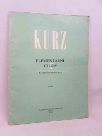 Kurz, Vilém, Elementární etudy: Piano, 0