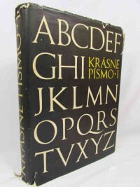 Muzika, František, Krásné písmo I, 1958