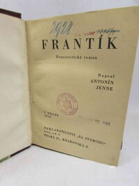 Jenne, Antonín, Frantík, 1932