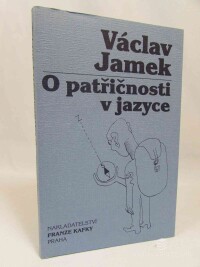 Jamek, Václav, O patřičnosti v jazyce, 1998