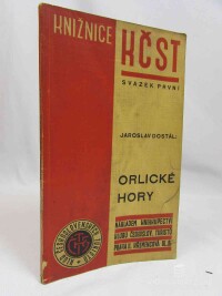 Dostál, Jaroslav, Orlické hory, 1931