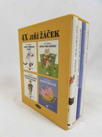 Žáček, Jiří, 4x Jiří Žáček - Nikdy neříkám nikdy, Rýmy pro kočku, Jarmareční písně českotuze,ské, Kapesní bestiář, 2006