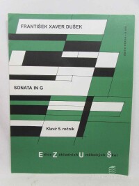Dušek, František Xaver, Sonata in G: Klavír 5. ročník, 1999