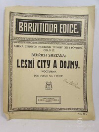 Smetana, Bedřich, Lesní City a dojmy: Nocturno, Pro piano na 2 ruce - Č. 57, 0