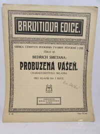 Smetana, Bedřich, Probuzená vášeň: Charakteristická skladby, Pro klavír na 2 ruce - Č. 45, 0