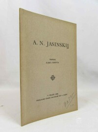 Krofta, Kamil, A. N. Jasinskij, 1935