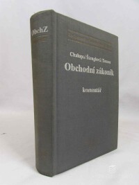 Štenglová, Ivana, Chalupa, Rudolf, Tomsa, Miloš, Obchodní zákoník - komentář, 1994