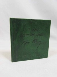 Bondy, Egon, To jsou zbytečné verše, 2002