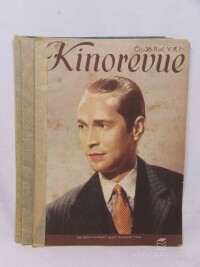 kolektiv, autorů, Kinorevue, ročník V, č. 38, 43, 46, 52, 1939