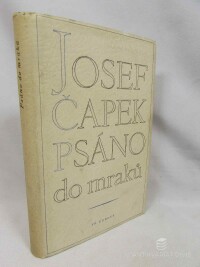 Čapek, Josef, Psáno do mraků 1936-1939, 1947