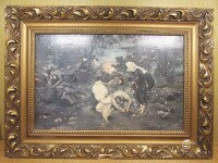 kolektiv, autorů, Dřevěný rám na obraz 71x52 cm, 0