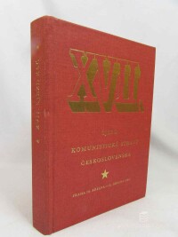 kolektiv, autorů, XVII. sjezd komunistické strany Československa 24.-28. března 1986, 1986