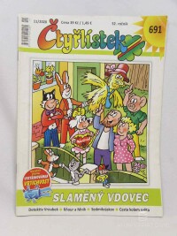 Lamková, Hana, Čtyřlístek 691: Slaměný vdovec, 2020