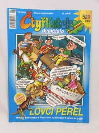 Svitalský, Richard, Svitalský, Slavomír, Srb, Tomáš, Čtyřlístek 520, 519: Lovci perel, Pozdvižení na Olympu, 2011