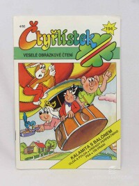 Lamka, Josef, Lamková, Hana, Čtyřlístek 194: Kalamita s balónem, 1992