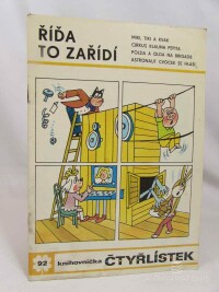 Štíplová, Ljuba, Čtyřlístek 92: Říďa to zařídí, 1981
