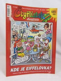 Lamková, Hana, Poborák, Jiří, Čtyřlístek 685, 684: Kde je Eiffelovka? Čaj zapomnění, 2020