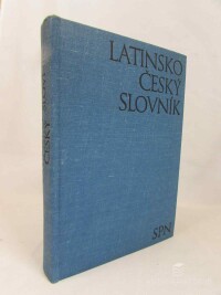 Kábrt, Jan a kol., Latinsko-český slovník, 1970