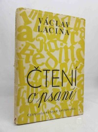 Lacina, Václav, Čtení o psaní, 1954