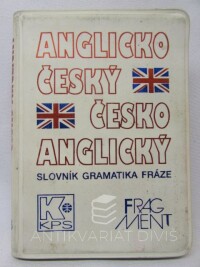 Knezovič, Martin, Anglicko-český a česko-anglický slovník, gramatika, fráze, 1993