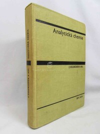 Holzbecher, Záviš a kol., Analytická chemie, 1974