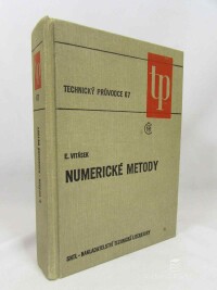 Vitásek, Emil, Numerické metody, 1987