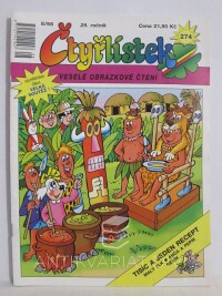 Němeček, Jaroslav, Lamkovi, Hana a Josef, Čtyřlístek 274: Tisíc a jeden recept, 1998