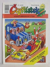 Štíplová, Ljuba, Němeček, Jaroslav, Čtyřlístek 303: Partner na cestách, 2000