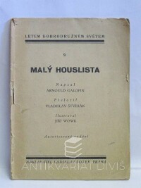 Galopin, Arnould, Letem dobrodružným světem 9.: Malý houslista, 1931