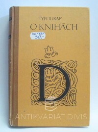 Dyrynk, Karel, Typograf o knihách, 1993