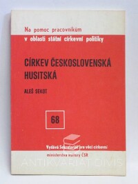Sekot, Aleš, Církev československá husitská, 1982