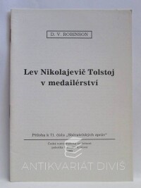 Robinson, David B., Lev Nikolajevič Tolstoj v medailérství, 1993