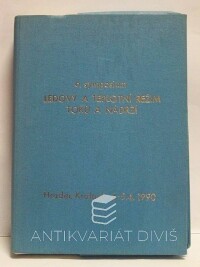 kolektiv, autorů, 6. symposium: Ledový a teplotní režim toků a nádrží, Hradec Králové 4.-5. 4. 1990, 1990