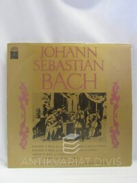 Bach, Johann Sebastian, Koncert a moll pro cembalo, housle, flétnu a smyčcový orchestr; Koncert d moll pro housle, hoboj a smyčcový orchestr; Koncert h moll pro hoboj a orchestr; Koncert h moll pro flétnu a orchestr, 1972