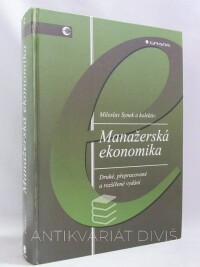 Synek, Miloslav, Manažerská ekonomika, 2002