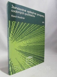 Hodinár, Karol, Štandardné aplikačné programy osobných počítačov, 1989
