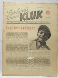 Smrček, František, Toroň, Jindra, Správný kluk, časopis radostného mládí, ročník II, číslo 5, 1944