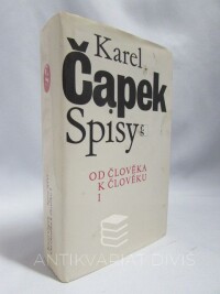 Čapek, Karel, Od člověka k člověku I, 1988