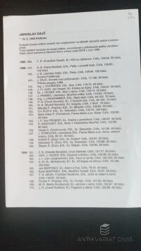 Langhammer, Jan, Jaroslav Dajč - soupis exlibris, 2006