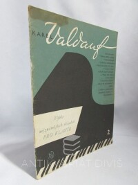 Valdauf, Karel, Výběr nejznámějších skladeb pro klavír 2, 1955