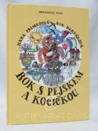 Primusová, Hana, Bartáková, Eva, Rok s pejskem a kočičkou - Obrázkové čtení, 2017