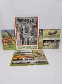 kolektiv, autorů, Východočeská ZOO Dvůr Králové nad Labem: katalog + 3 pohlednice, 0