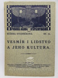 Studničková, Růžena, Vesmír i lidstvo a jeho kultura, 1923